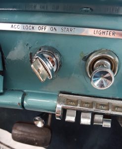 Vintage car dashboards